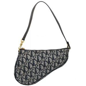Christian Dior Navy Trotter Saddle Handbag MC1011 115633